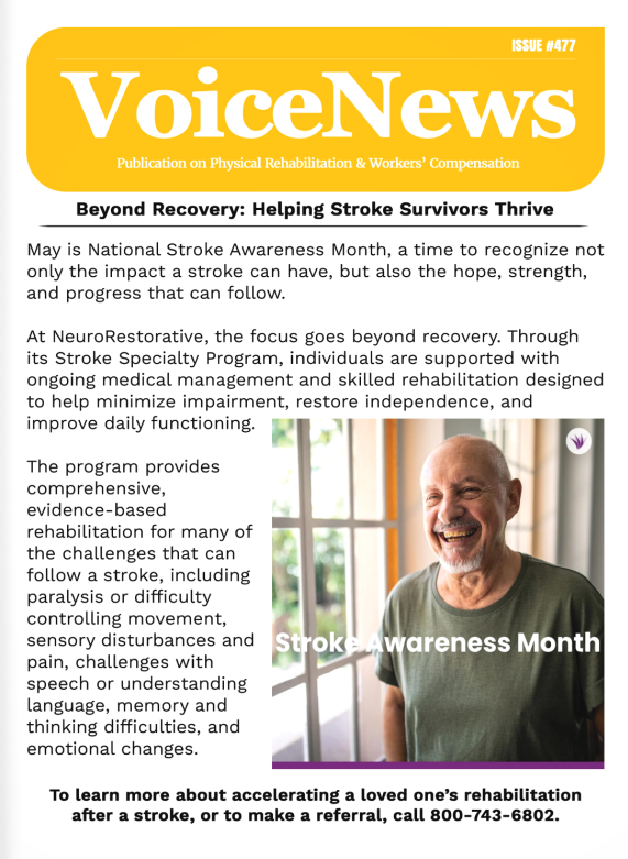 Cover of April 2025 Newsletter